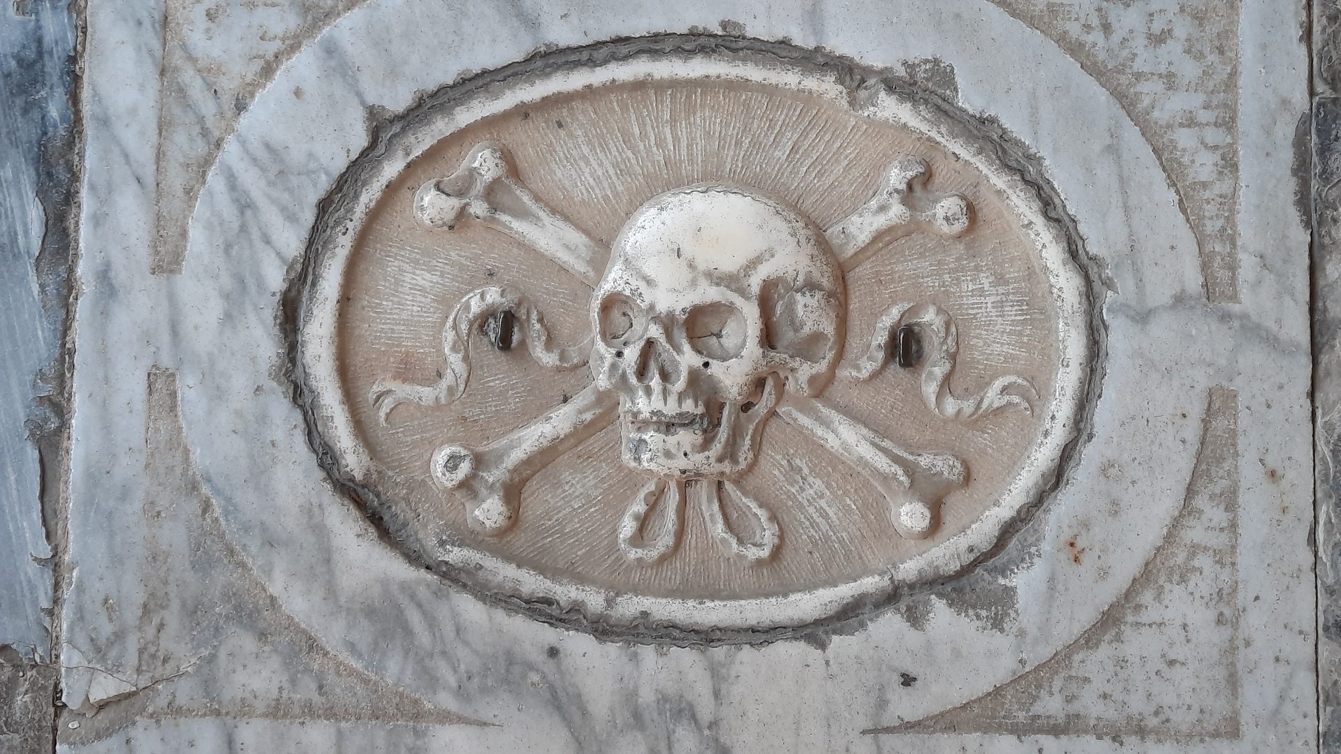 Cesare Ruschi's tombstone, Campo Santo, Pisa - 03.jpg